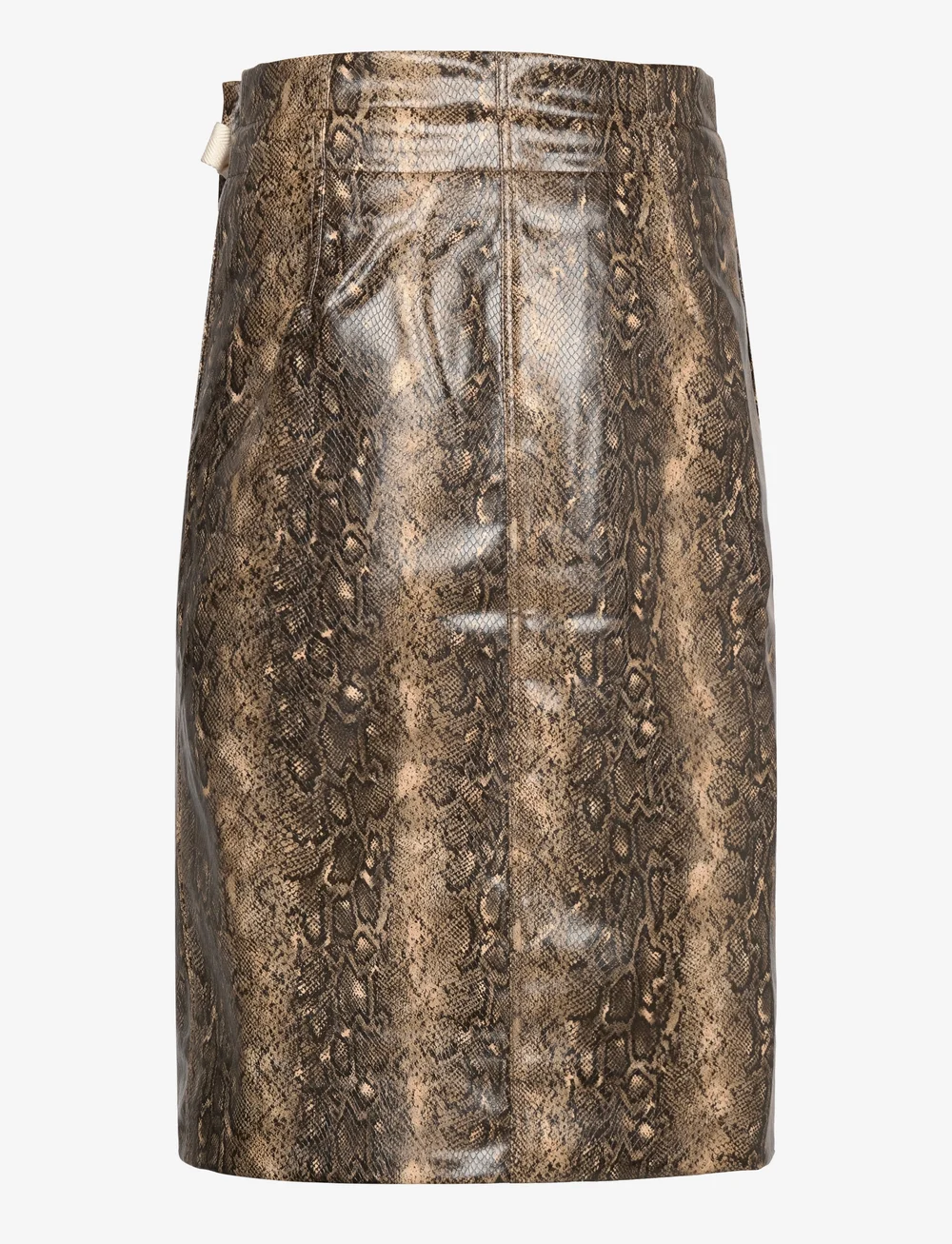 Gold wrap midi clearance skirt