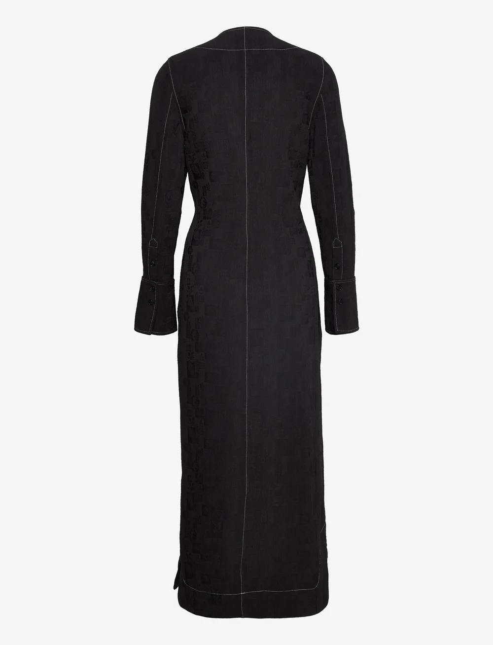 Ganni sales black dress