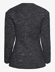 Ganni - Multi Wool Fitted Blazer - phantom - 1