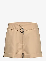Ganni - Heavy Twill - casual shorts - pale khaki - 0