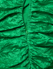 Ganni - Crinkled Satin - party dresses - bright green - 3