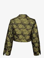 Ganni - Jacquard Suiting - festkläder till outletpriser - lemon zest - 1