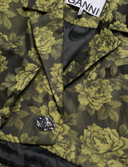 Ganni - Jacquard Suiting - festkläder till outletpriser - lemon zest - 2