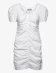 Ganni - Cotton Poplin - summer dresses - bright white - 0