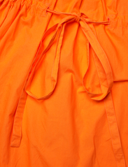 Ganni - Cotton Poplin - maxi jurken - vibrant orange - 3