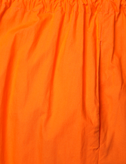 Ganni - Cotton Poplin - kveldskjoler - vibrant orange - 4