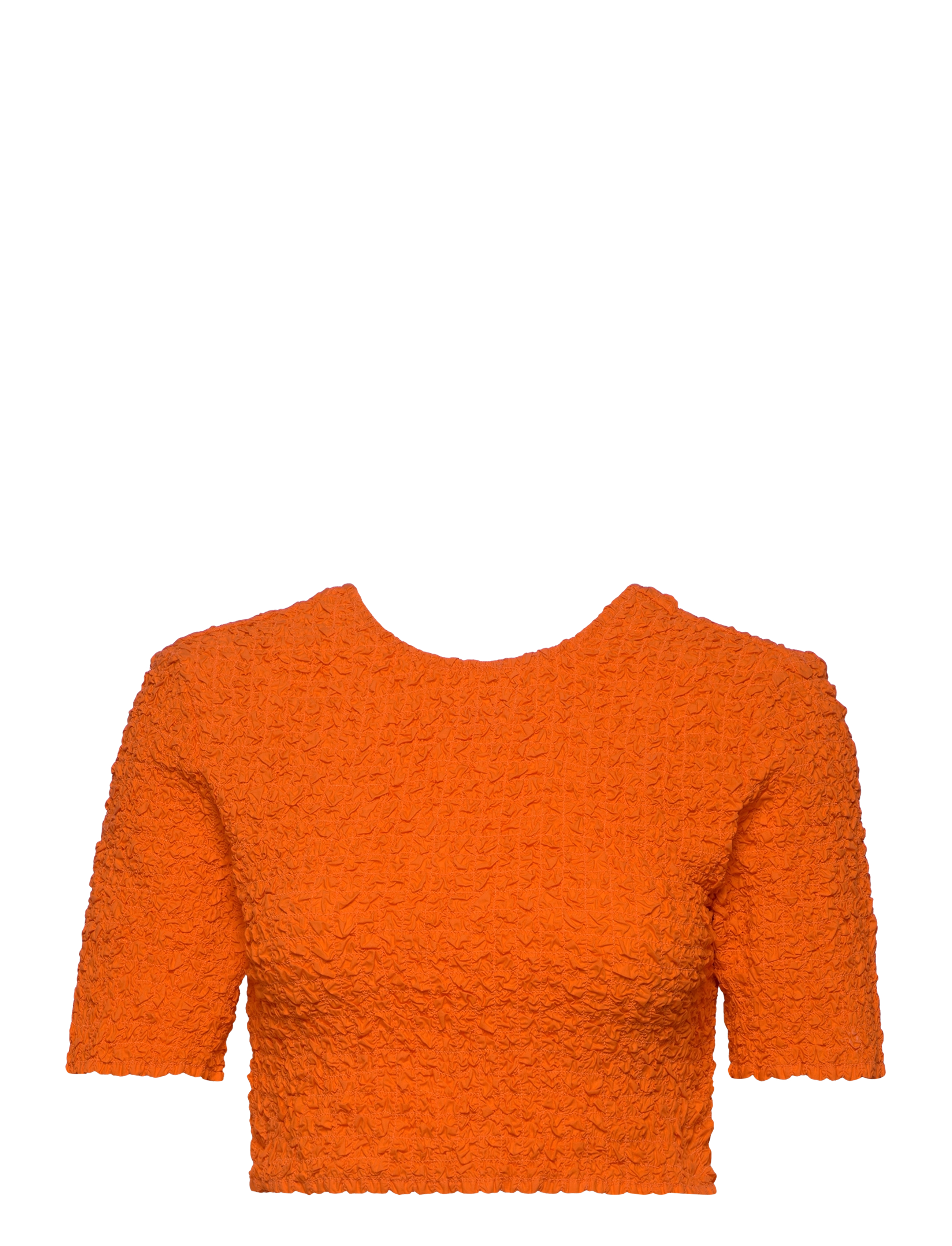 GANNI Baumwolle Poplin Orange - 34 - Damen