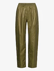 Ganni - Shiny Quilt - bukser med lige ben - spaghnum - 0