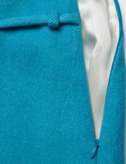 Ganni - Twill Wool Suiting - korta kjolar - blue curacao - 3