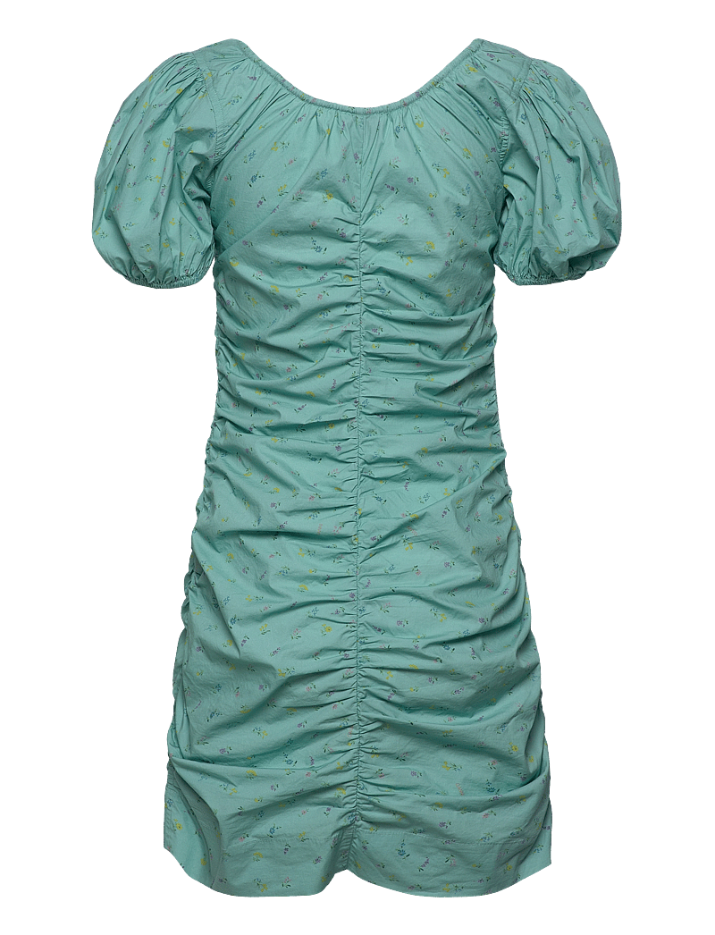 Ganni Printed Cotton Poplin – short dresses – shop at Booztlet