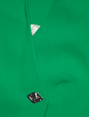 Ganni - Cotton Suiting - festkläder till outletpriser - bright green - 2