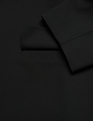 Ganni - Drapey Melange - festkläder till outletpriser - black - 3