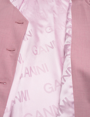 Ganni - Drapey Melange - festtøj til outletpriser - pink tulle - 4