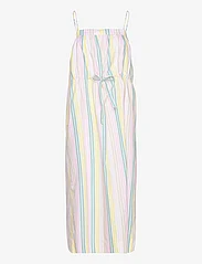 Ganni - Stripe Cotton - maxi dresses - multicolour - 0