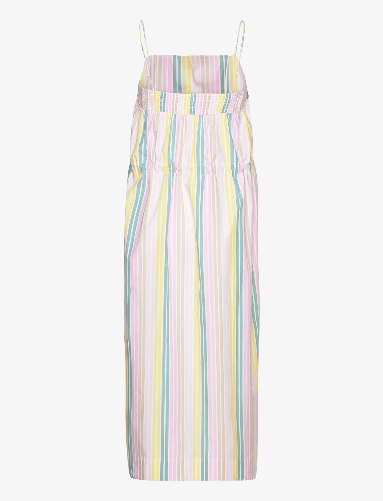Ganni - Stripe Cotton - maxi dresses - multicolour - 1