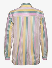 Ganni - Stripe Cotton - långärmade skjortor - multicolour - 1