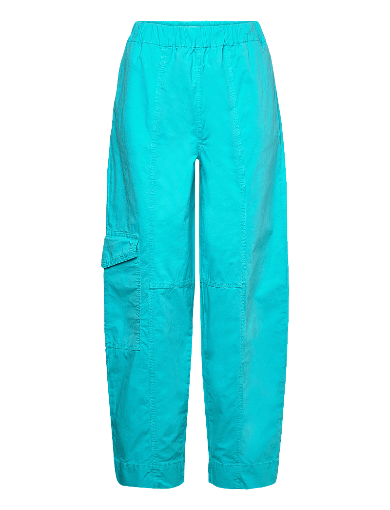 Ganni Washed Cotton Canvas Blue Curacao 78 Booztlet ganni-washed-cotton-canvas-blue-curacao-78-booztlet