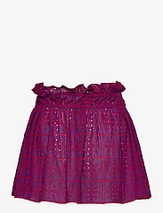 Ganni - Light Broderie Anglaise - short skirts - sparkling grape - 1