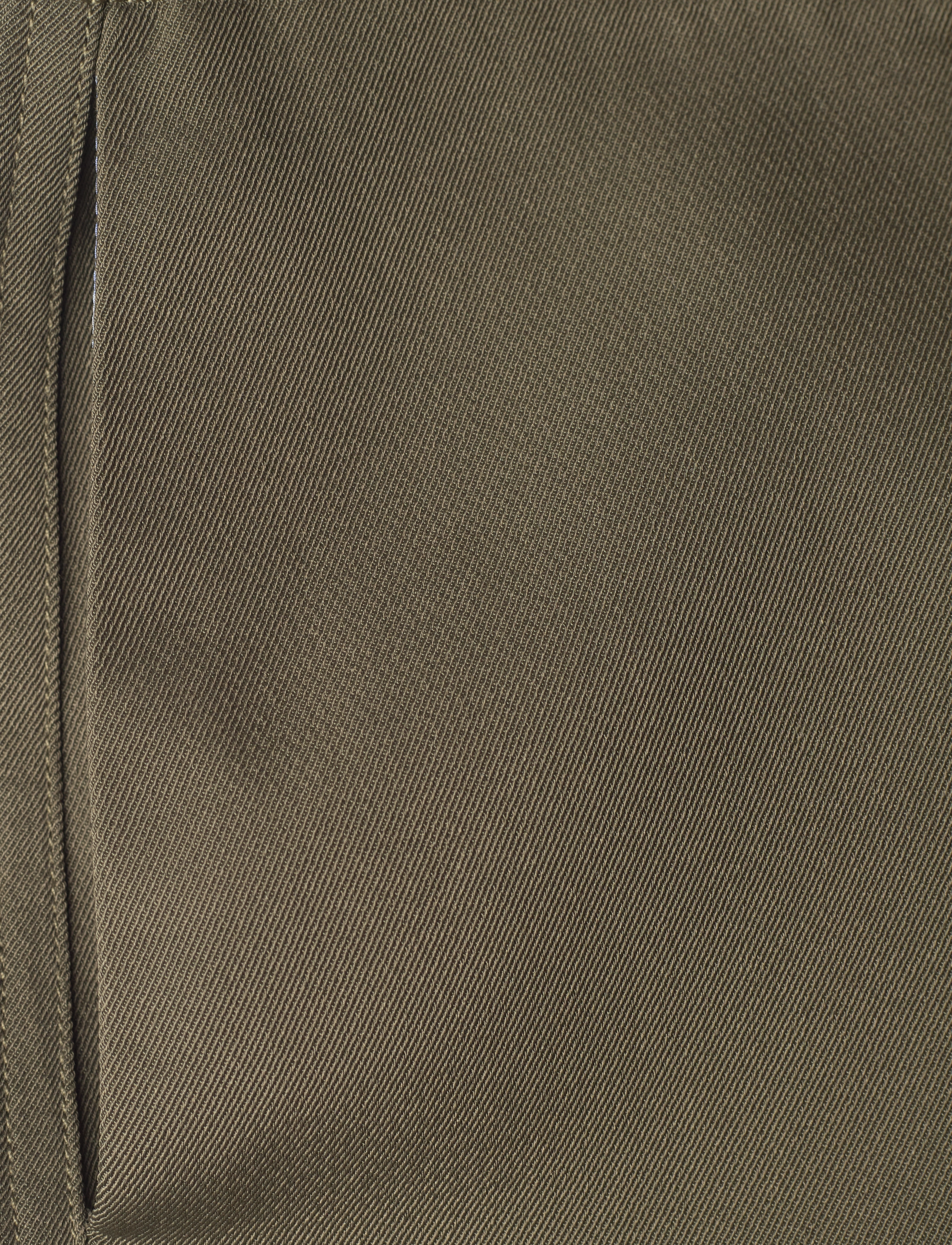 Ganni - Heavy Twill Wide Shorts - bermuda püksid - kalamata - 2