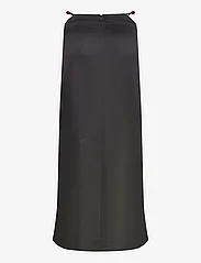 Ganni - Double Satin Maxi Skirt - midi jurken - black - 1