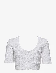 Ganni - Cotton Poplin - t-shirt & tops - bright white - 1
