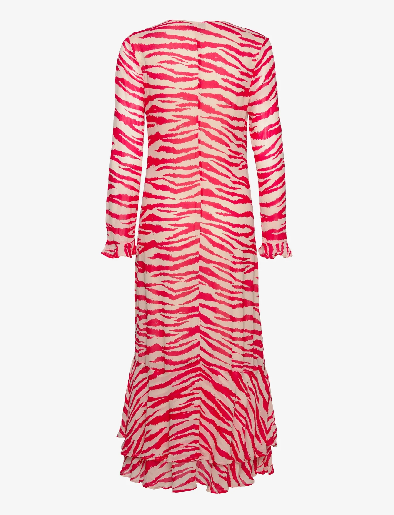 Ganni - Printed Light Georgette Maxi Dress - festklær til outlet-priser - castle wall - 1