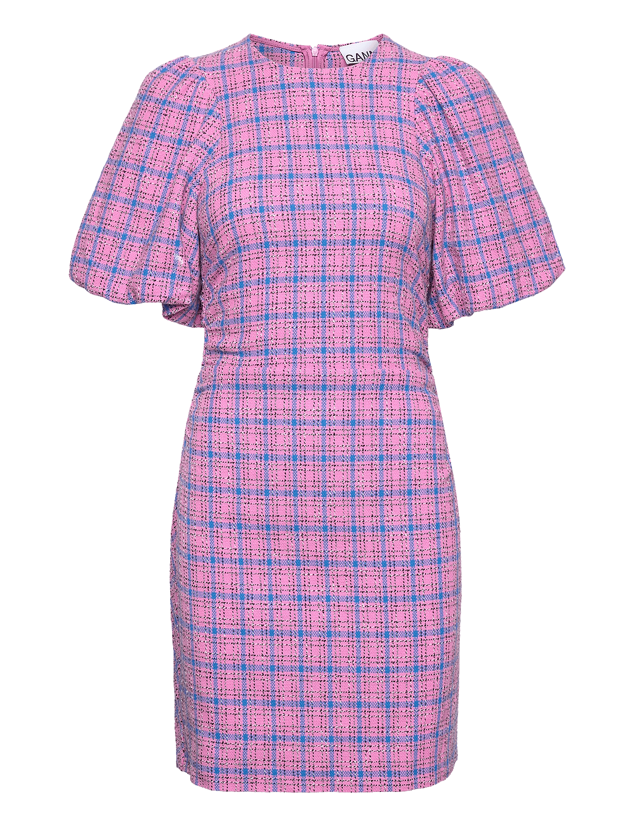 Ganni | Check Suiting Mini Dress | 32