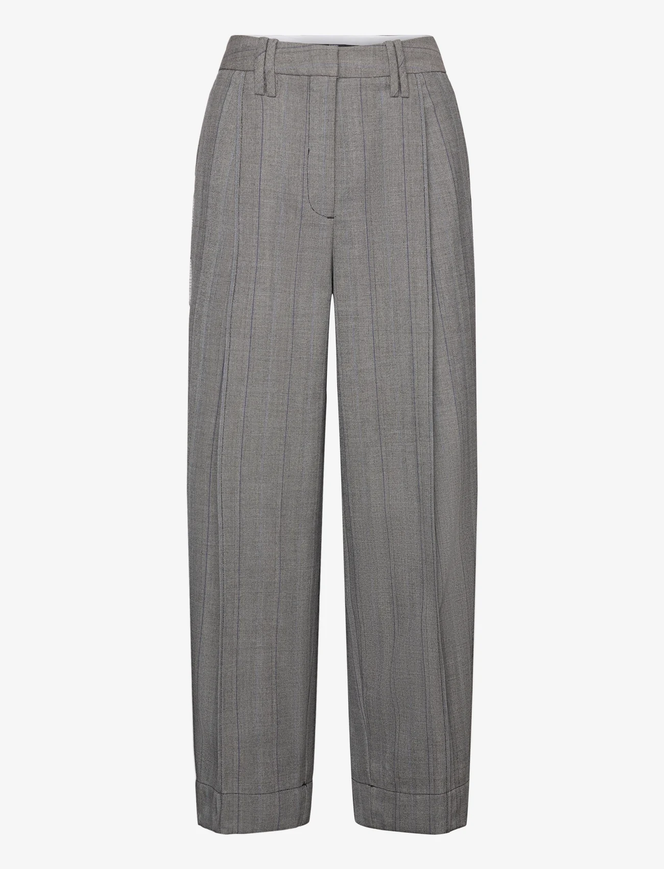 Ganni - Herringbone Suiting - formell - frost gray - 0