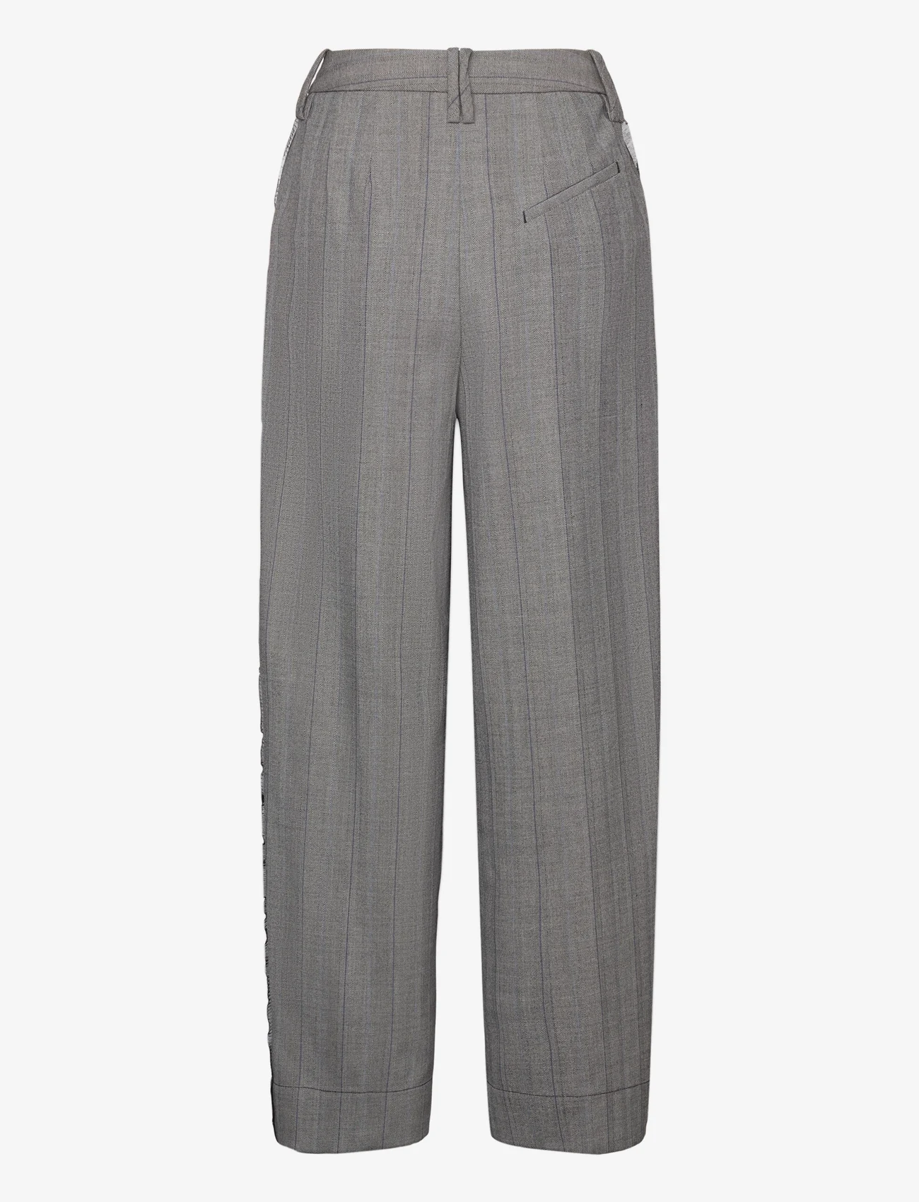Ganni - Herringbone Suiting - formell - frost gray - 1