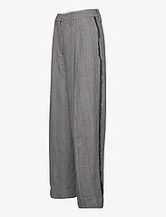 Ganni - Herringbone Suiting - kostymbyxor - frost gray - 3