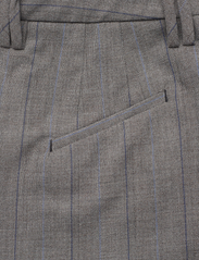 Ganni - Herringbone Suiting - formele broeken - frost gray - 6
