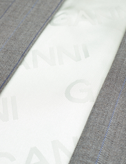 Ganni - Herringbone Suiting - festtøj til outletpriser - frost gray - 4