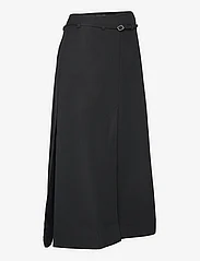 Ganni - Cotton Suiting - maxi skirts - black - 2
