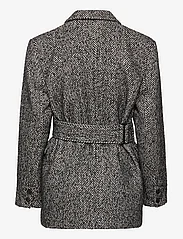 Ganni - Herringbone Wool - feestelijke kleding voor outlet-prijzen - black - 1