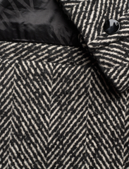 Ganni - Herringbone Wool - festkläder till outletpriser - black - 3