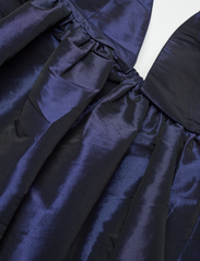 Ganni - Shiny Taffeta - midi jurken - sodalite blue - 2