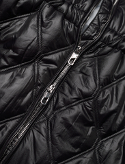 Ganni - Shiny Quilt - winter jackets - black - 5