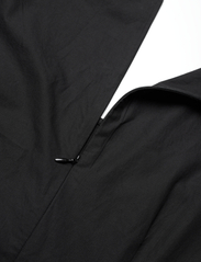 Ganni - Cotton Poplin Cutout Dress - maxi jurken - black - 5