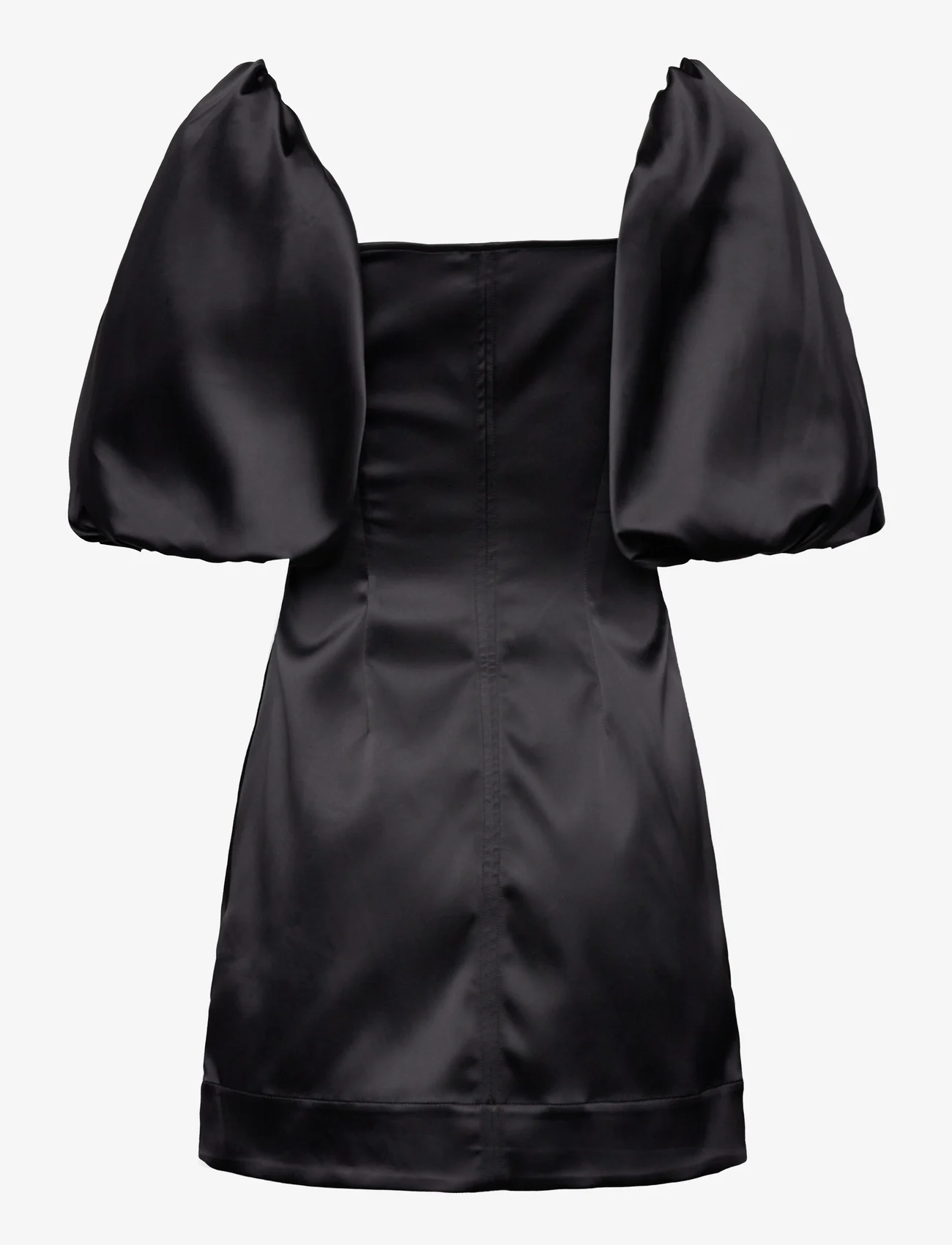 Ganni - Double Satin - feestelijke kleding voor outlet-prijzen - black - 1