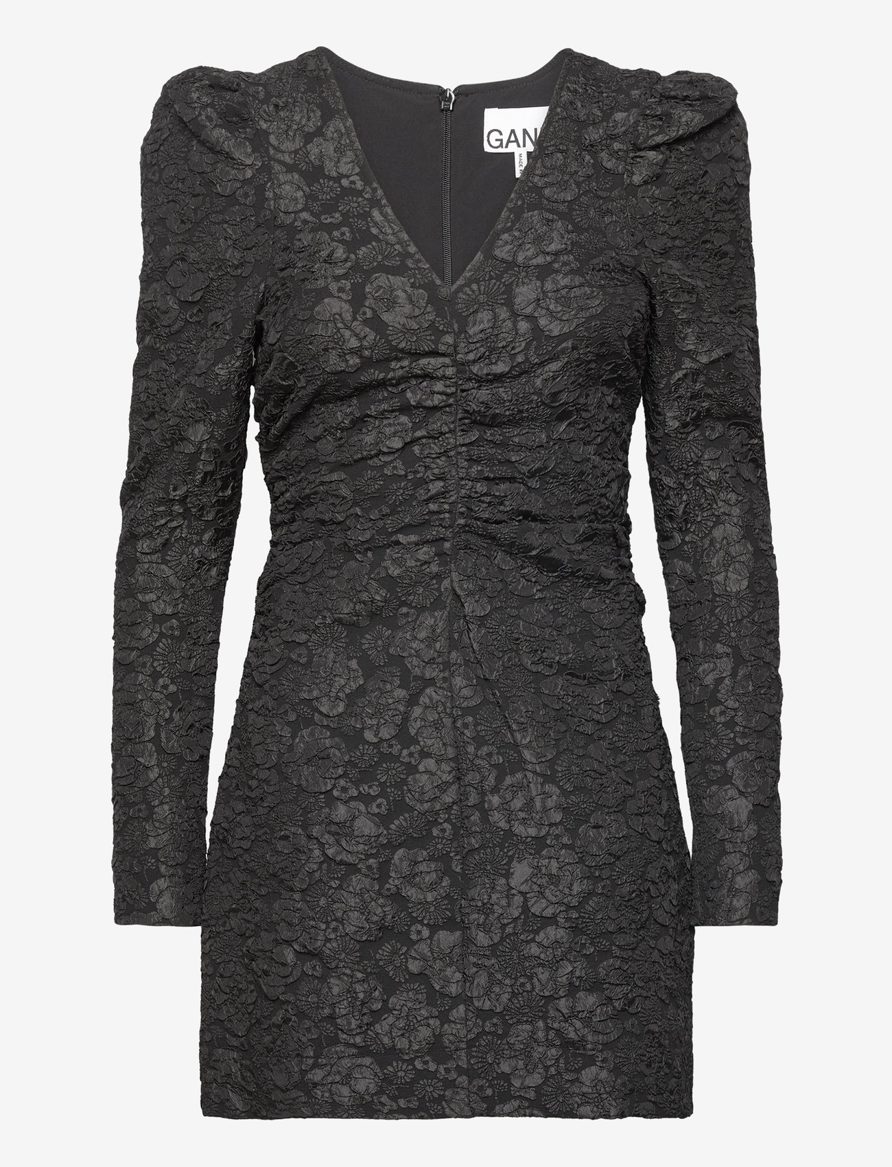 Ganni - Stretch Jacquard - festtøj til outletpriser - black - 0