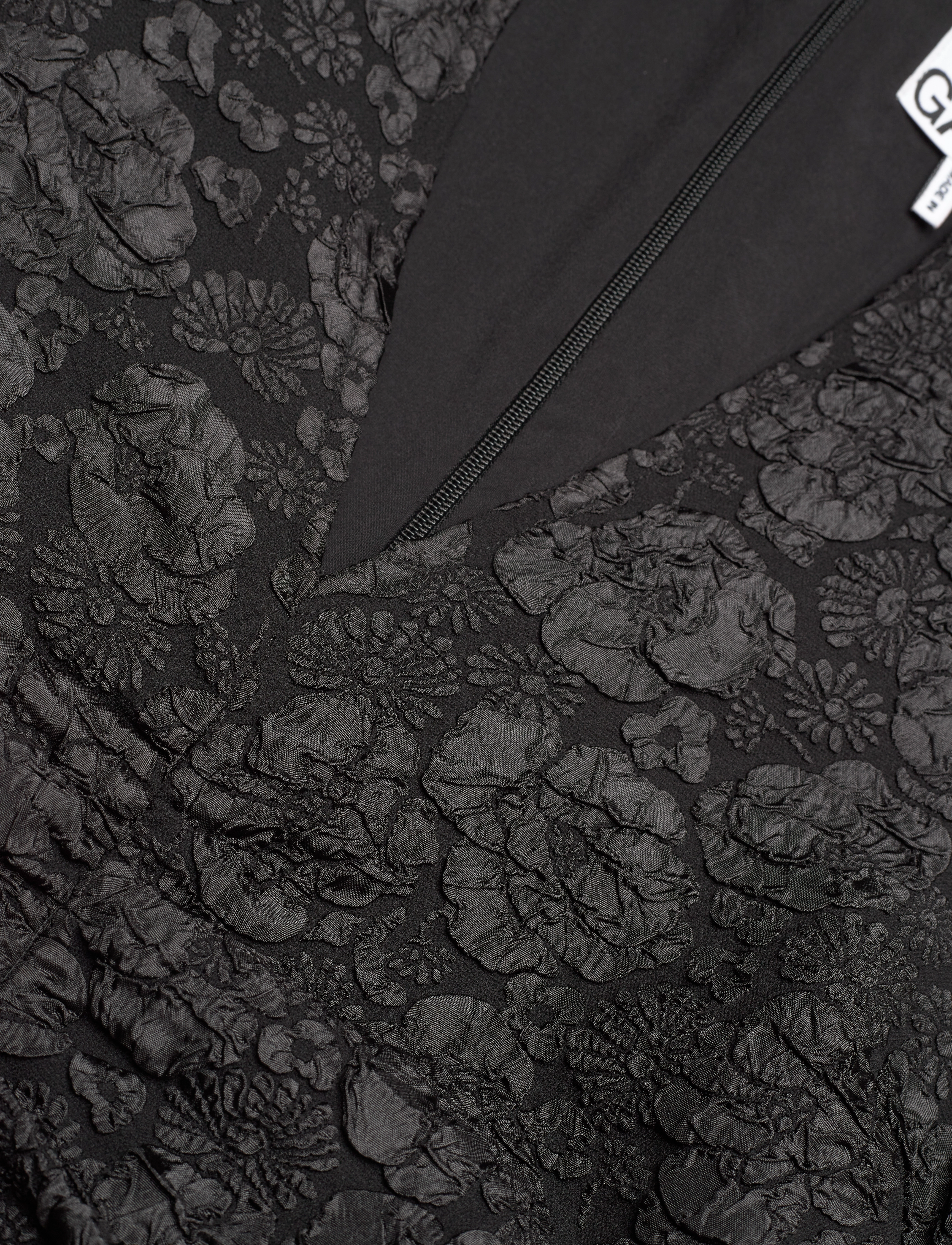 Ganni - Stretch Jacquard - partykleider - black - 2