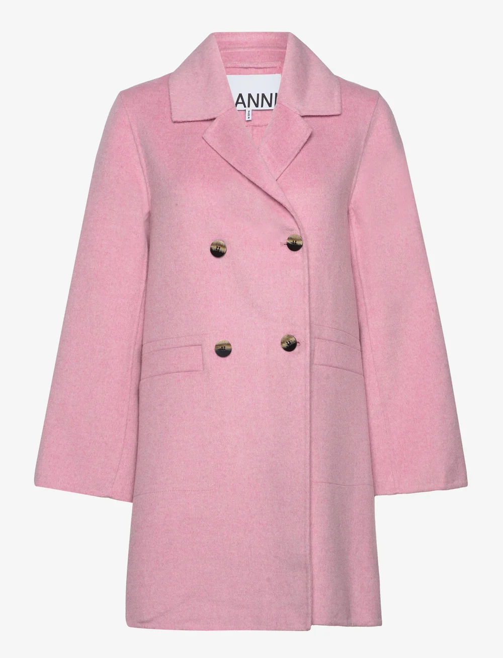 Ganni 2025 purple coat