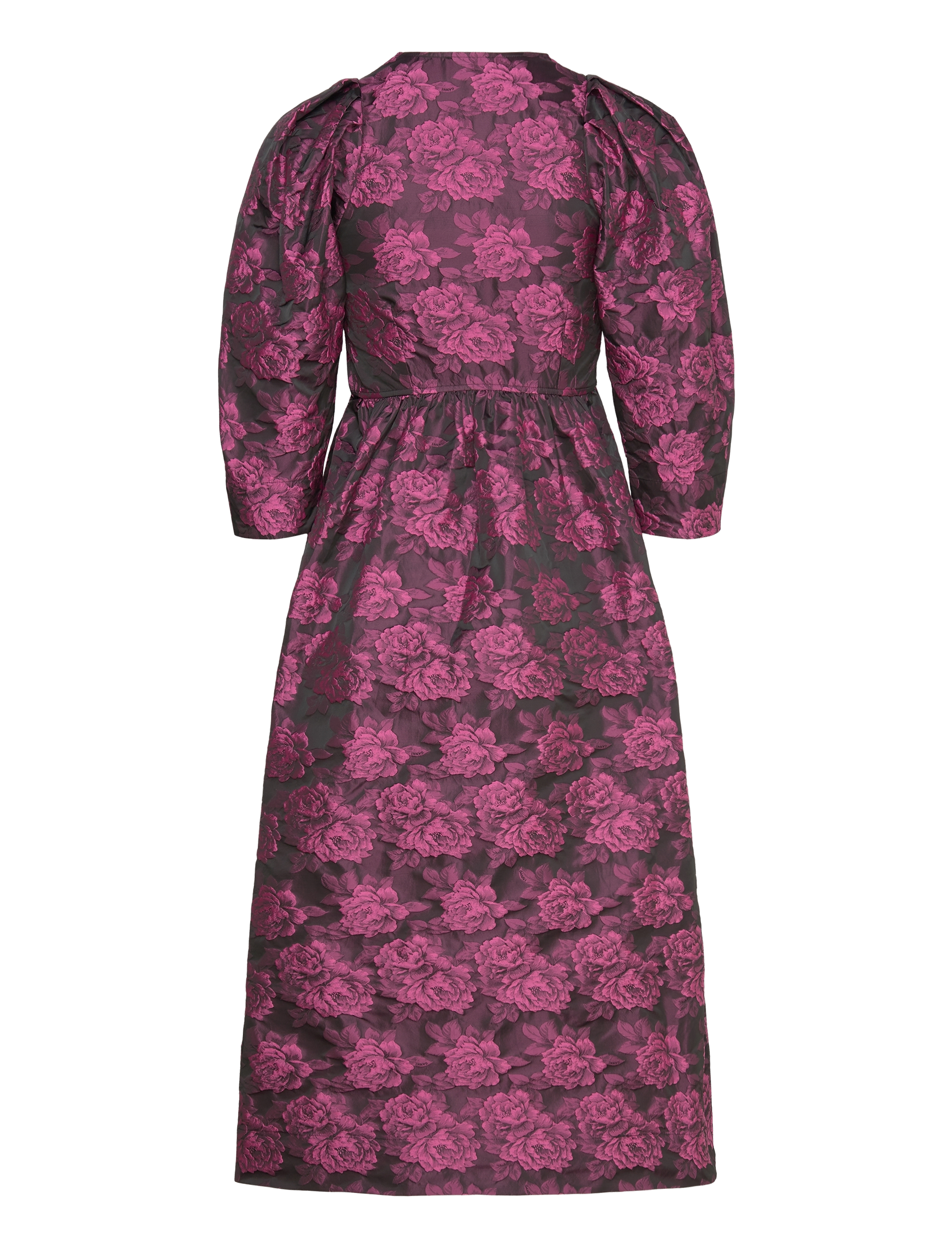 Ganni - Botanic Jacquard - party dresses - cone flower - 1