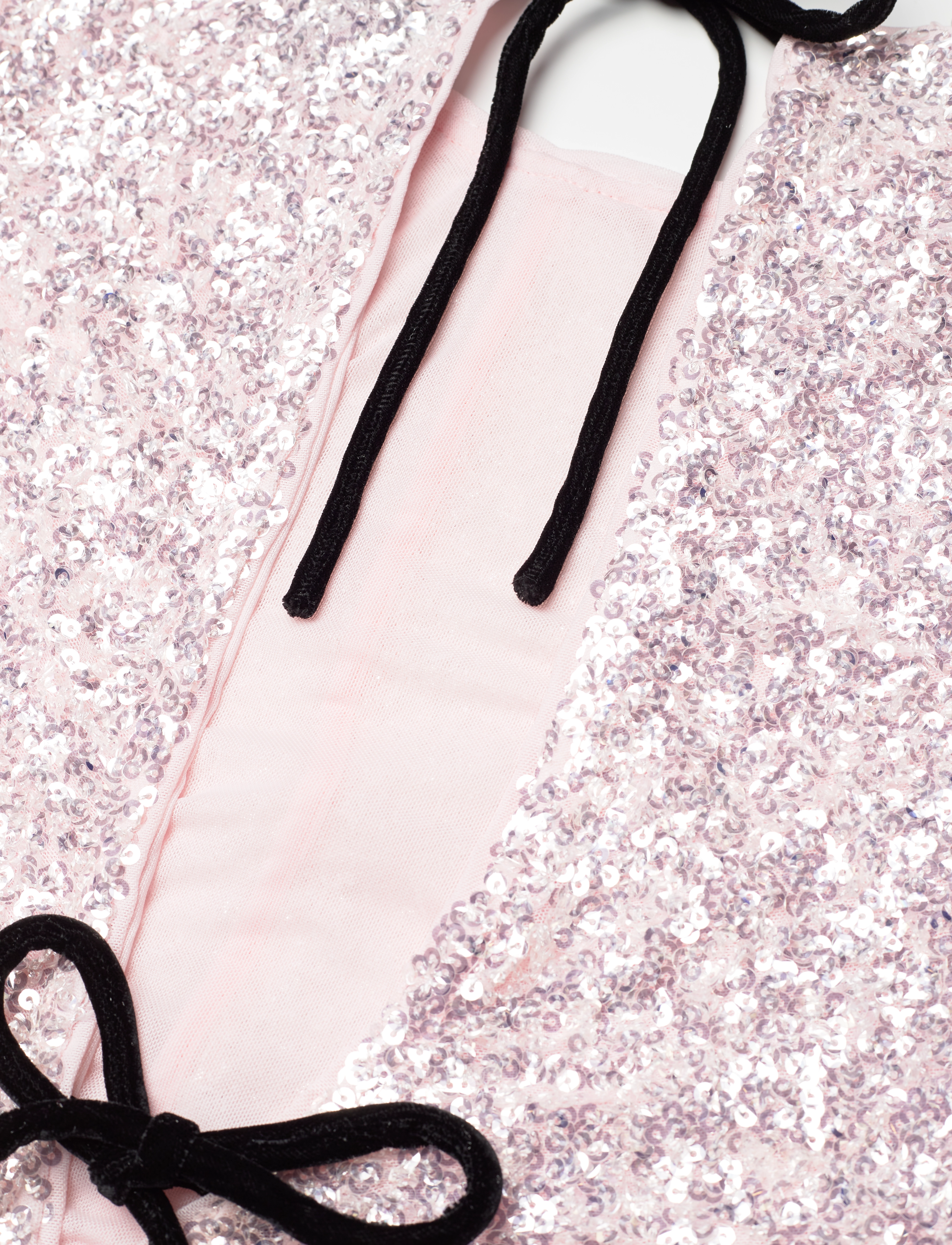 Ganni - 3D Sequins - mauve chalk - 2