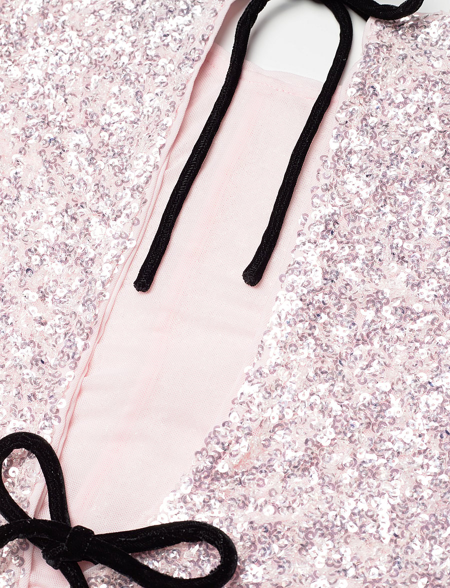 Ganni - 3D Sequins - mauve chalk - 2