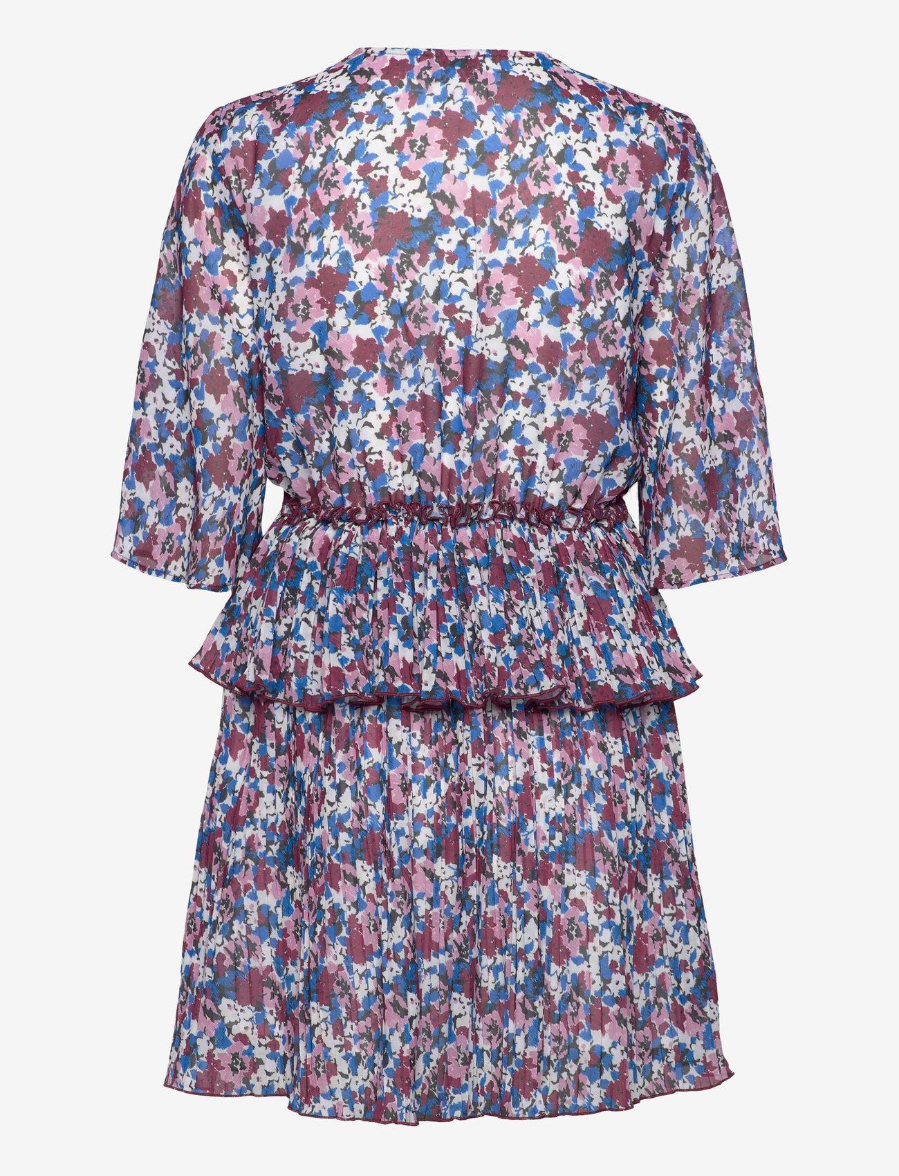 Ganni - Pleated Georgette - suvekleidid - multicolour - 1