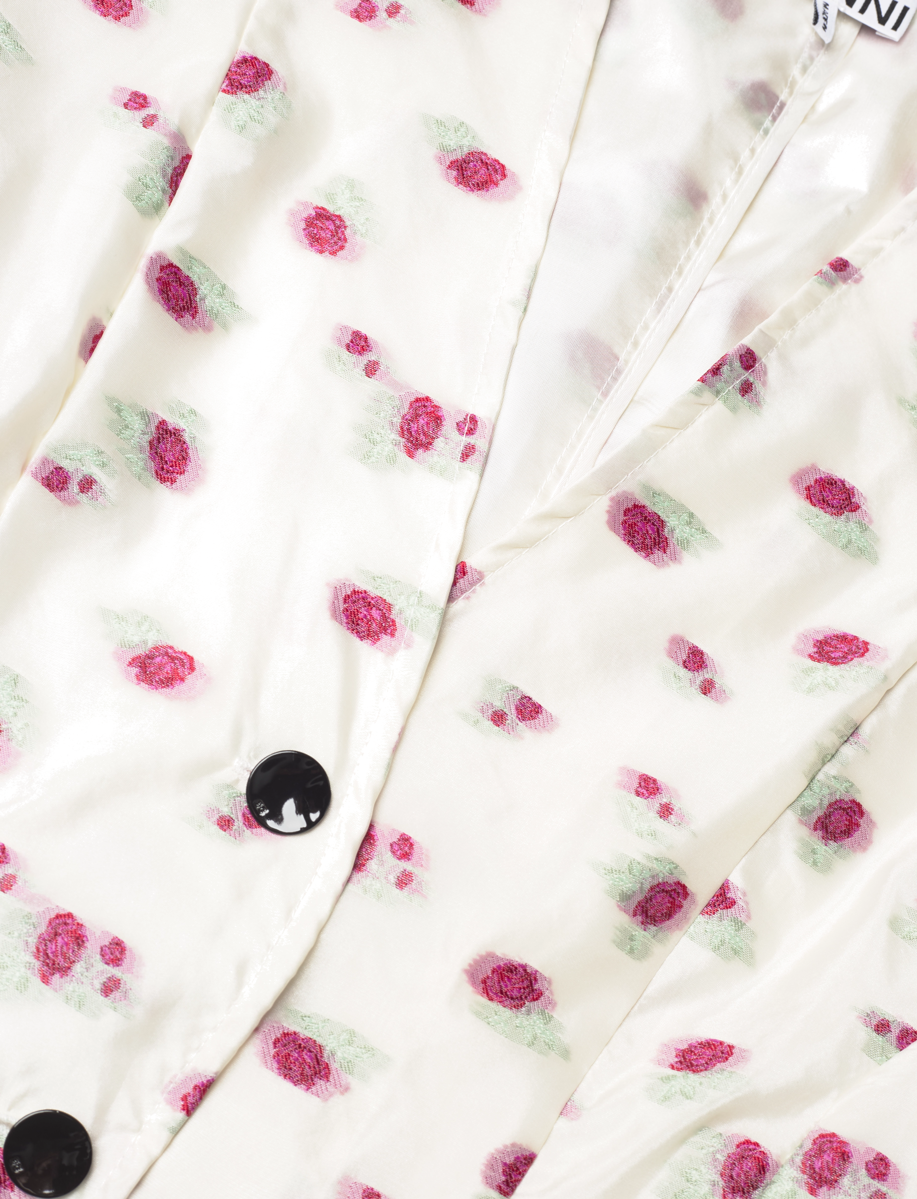Ganni - Organza Jacquard - tofu - 2