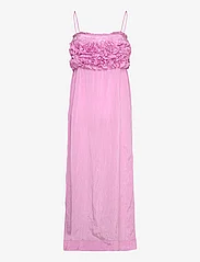 Ganni - Shiny Tech - maxi dresses - lilac sachet - 1
