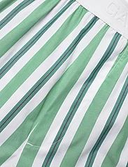 Ganni - Stripe Cotton - casual shorts - creme de menthe - 2