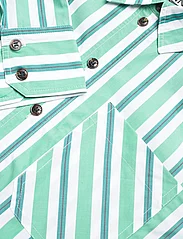 Ganni - Stripe Cotton - denim shirts - creme de menthe - 2